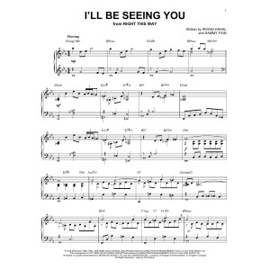 I'll Be Seeing You [Jazz version]
